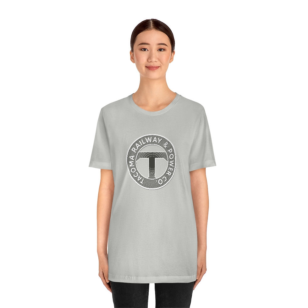 Thumbnail: Tacoma Railway & Power (Greytone version) - Cotton Jersey Tee