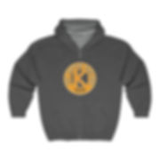 Key Sys., Front only, Color Logo - Unisex Blend Full Zip Hood Sweatshirt