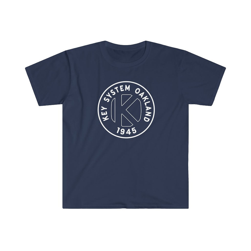 Thumbnail: Key System (Oakland) - Unisex Softstyle T-Shirt