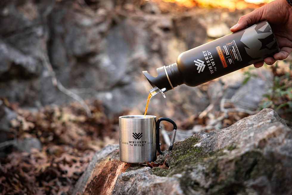 WW Logo stainless steel cup with carabiner (1).jpg