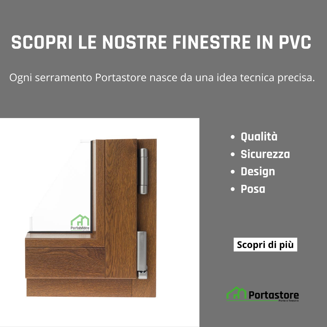 Serramenti in PVC a Vicenza e a Padova: Qualità, RC2 e Design | Portastore
