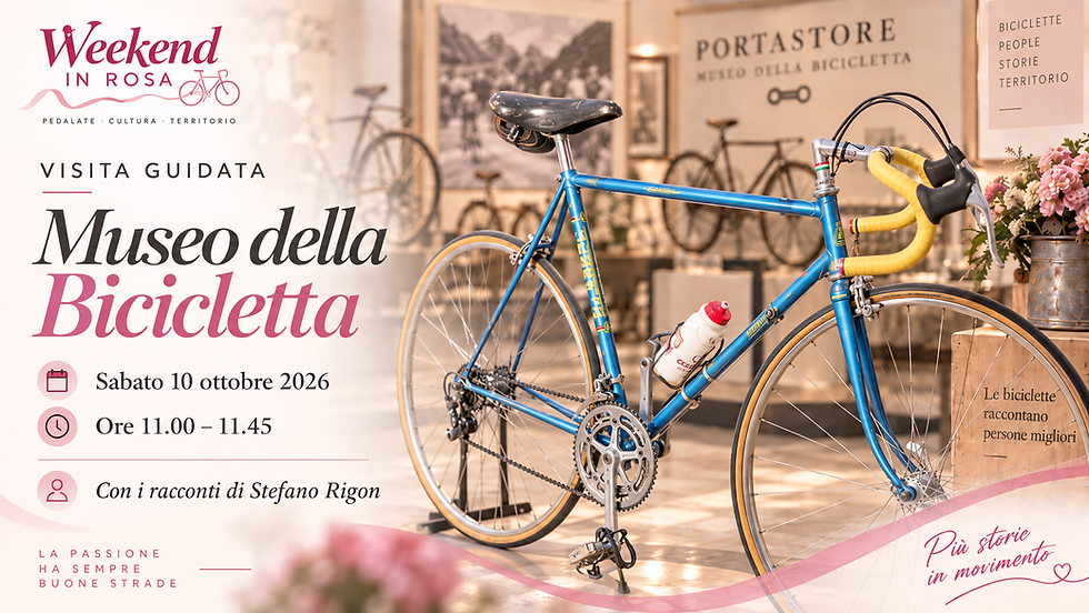 Visita guidata al Museo della Bicicletta – ore 11.00