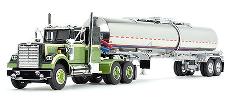 60-1640_Dark_GreenOlive_White_Western_Star_4900_with_36in_Vintage_Sleeper_Brenner_Chemical
