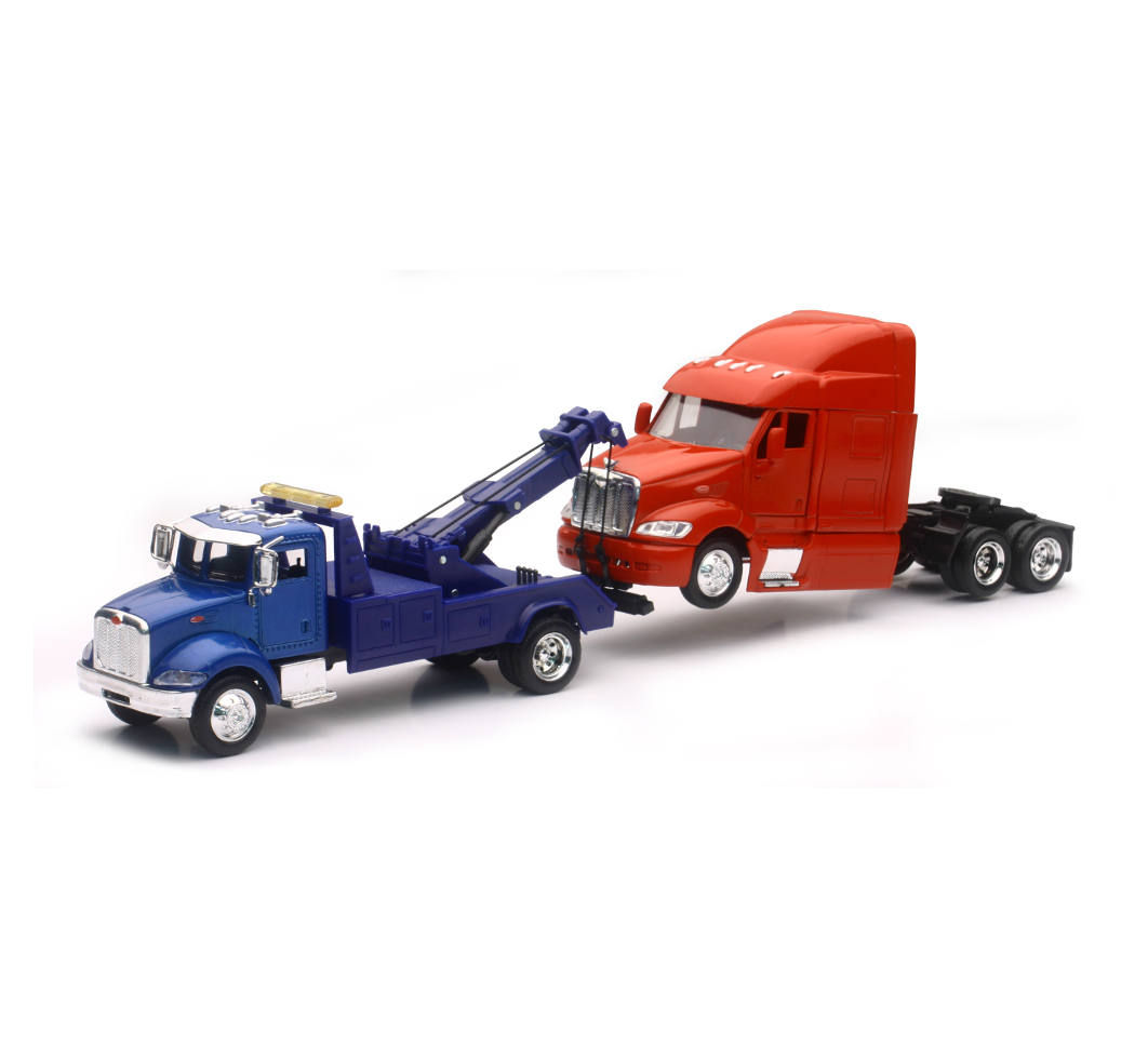 PBSS15053  1:43 335 Tow Truck w/ 387 Truck Cab