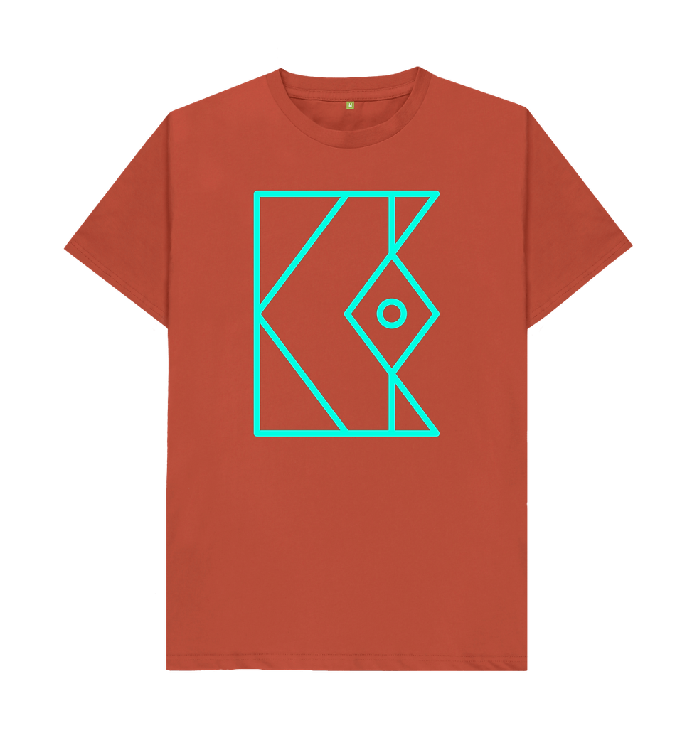 Thumbnail: Bind Rune: Freedom (turquoise) t-shirt