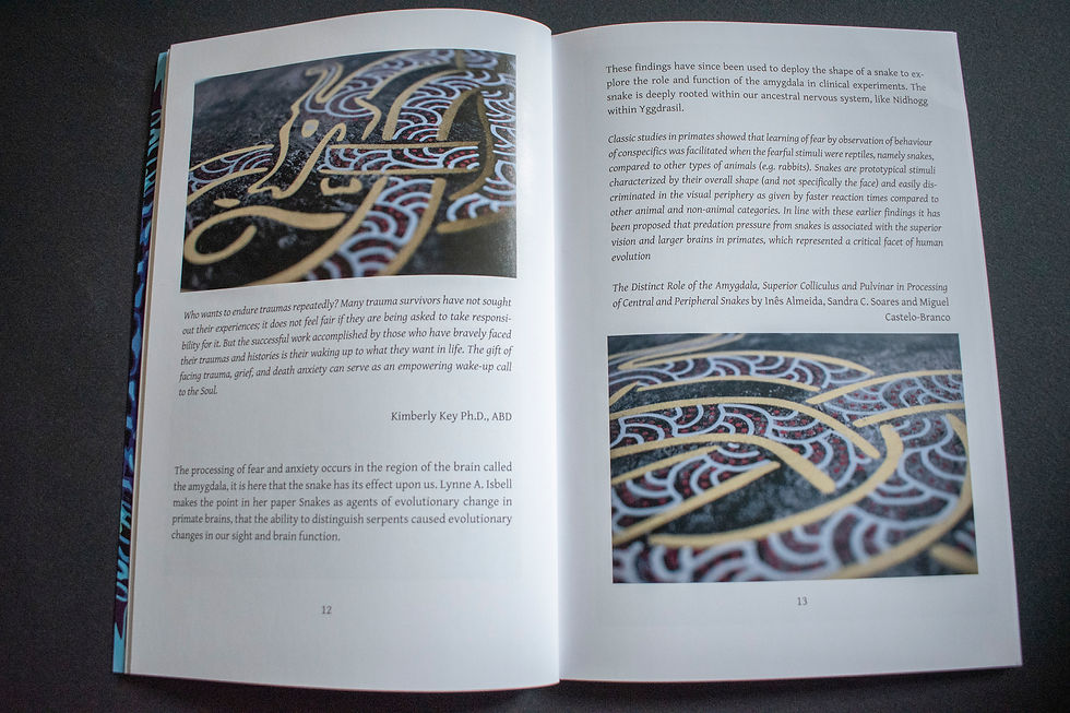 Thumbnail: Wyrd (issue 5) occult art zine