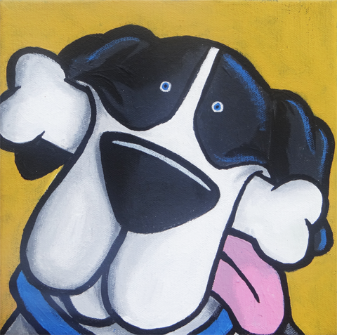 BONE HEAD Great Dane sm