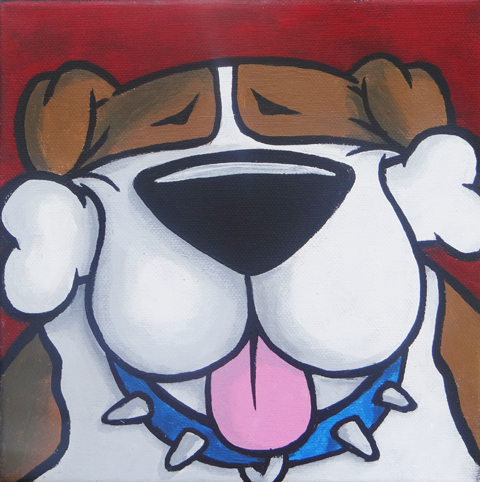BONE HEAD Bulldog sm