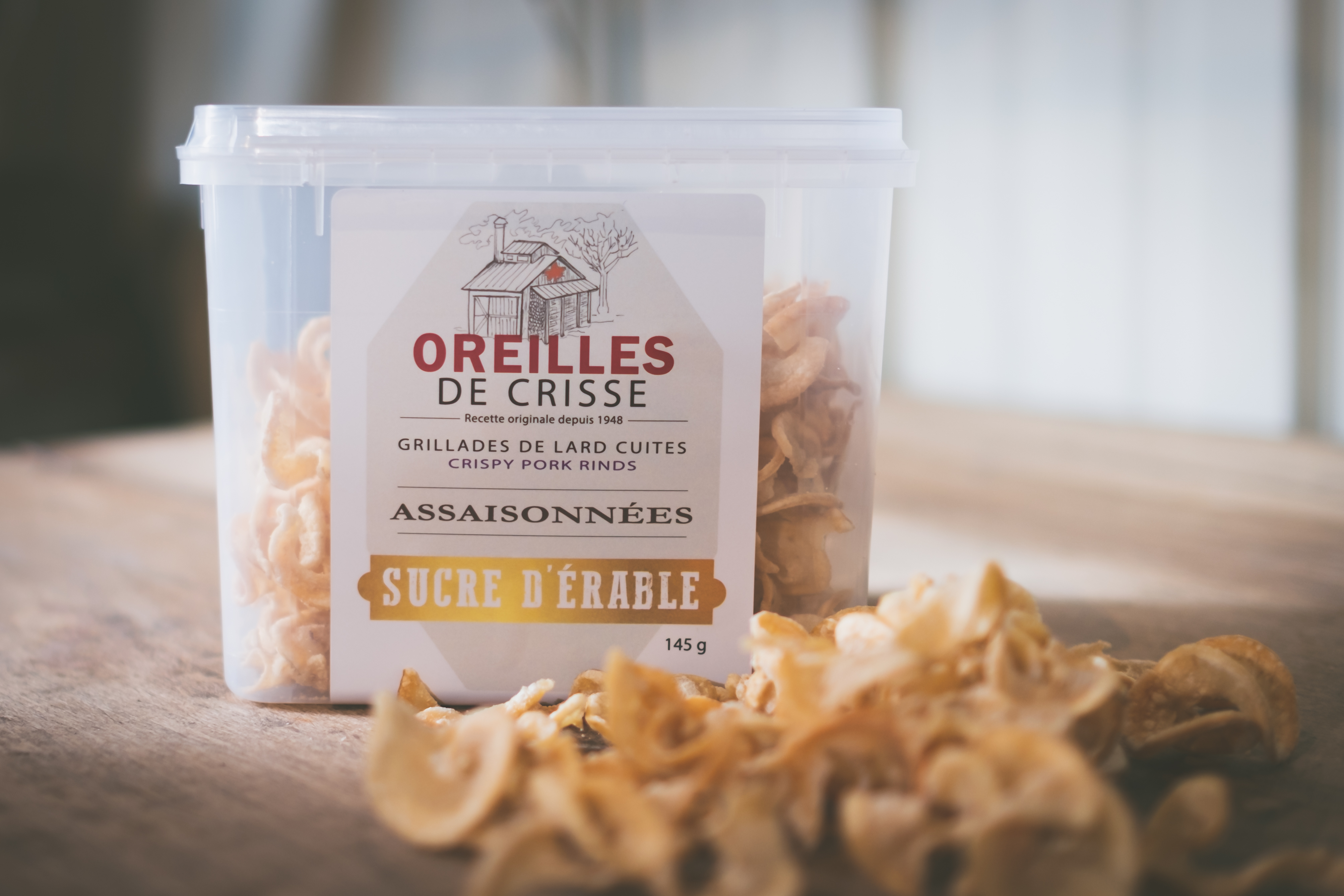 SUCRE D'ÉRABLE - pot 145 gr