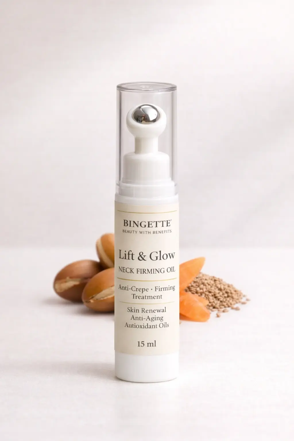 Neck Firming Oil | Anti-Crepe Treatment for Lifted, Youthful Neck