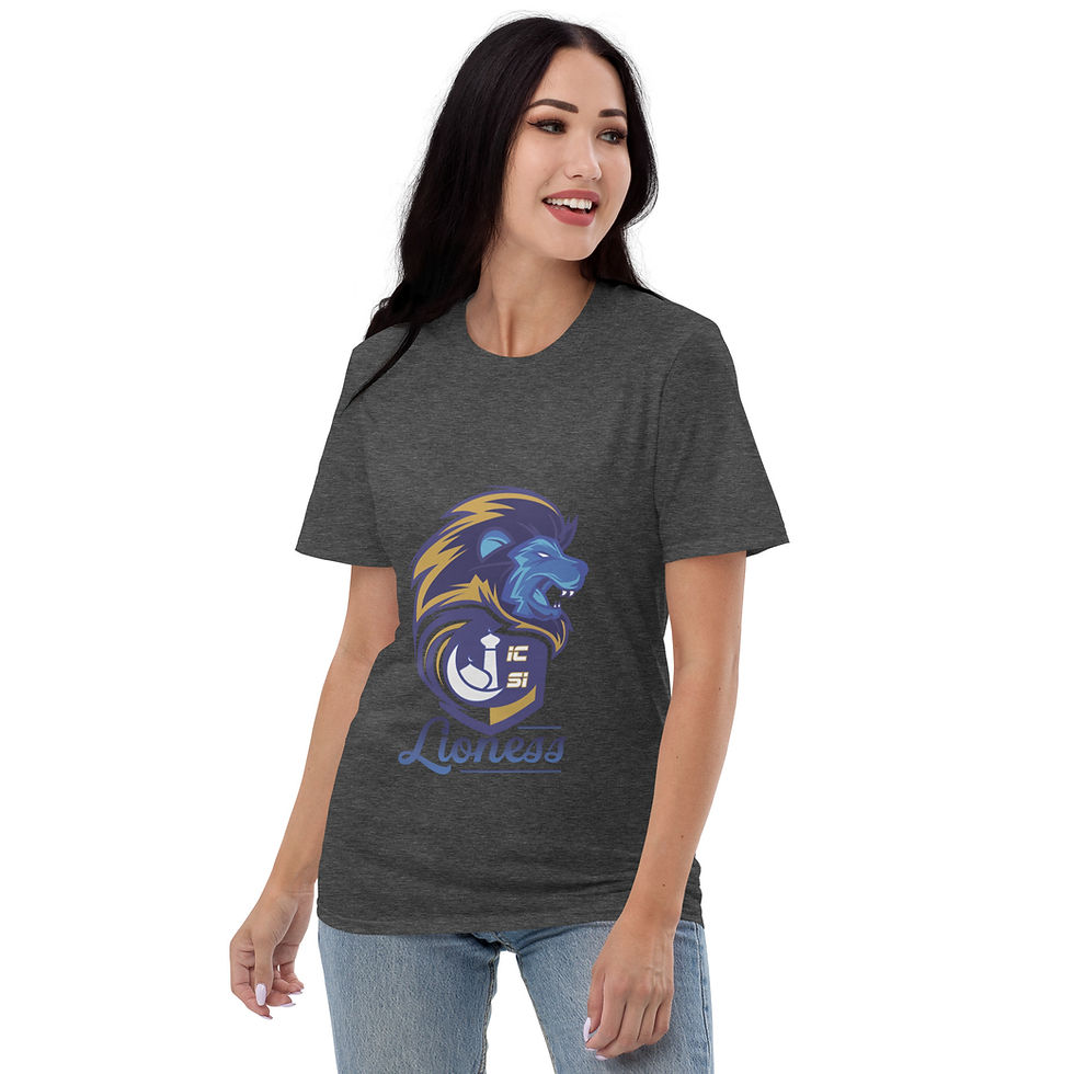 Thumbnail: ICSI Soccer Lioness Short-Sleeve T-Shirt
