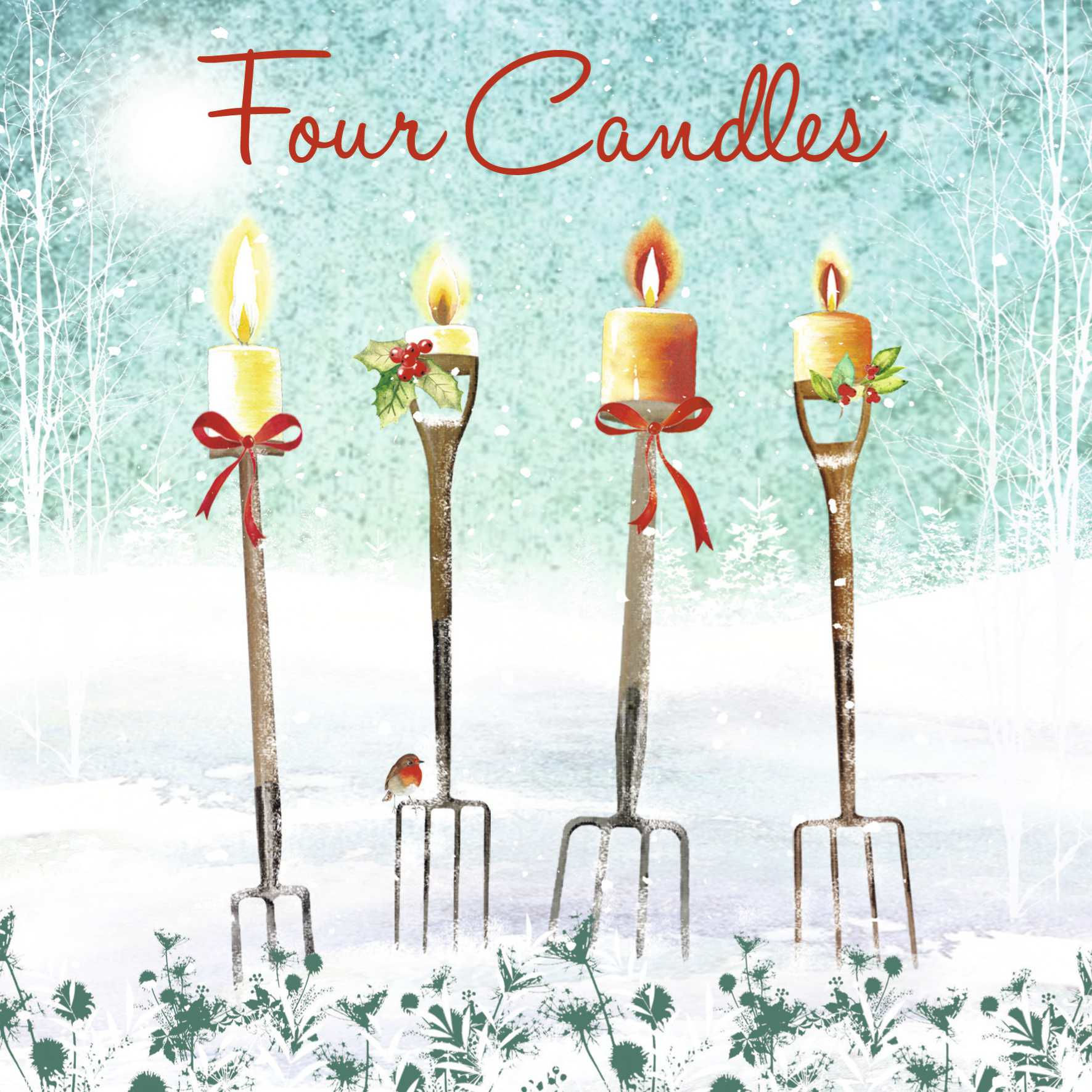 Four Candles: Charity Christmas Cards