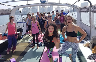 rooftop yoga