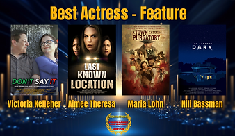 Best Actress Nomination, Nili Bassman