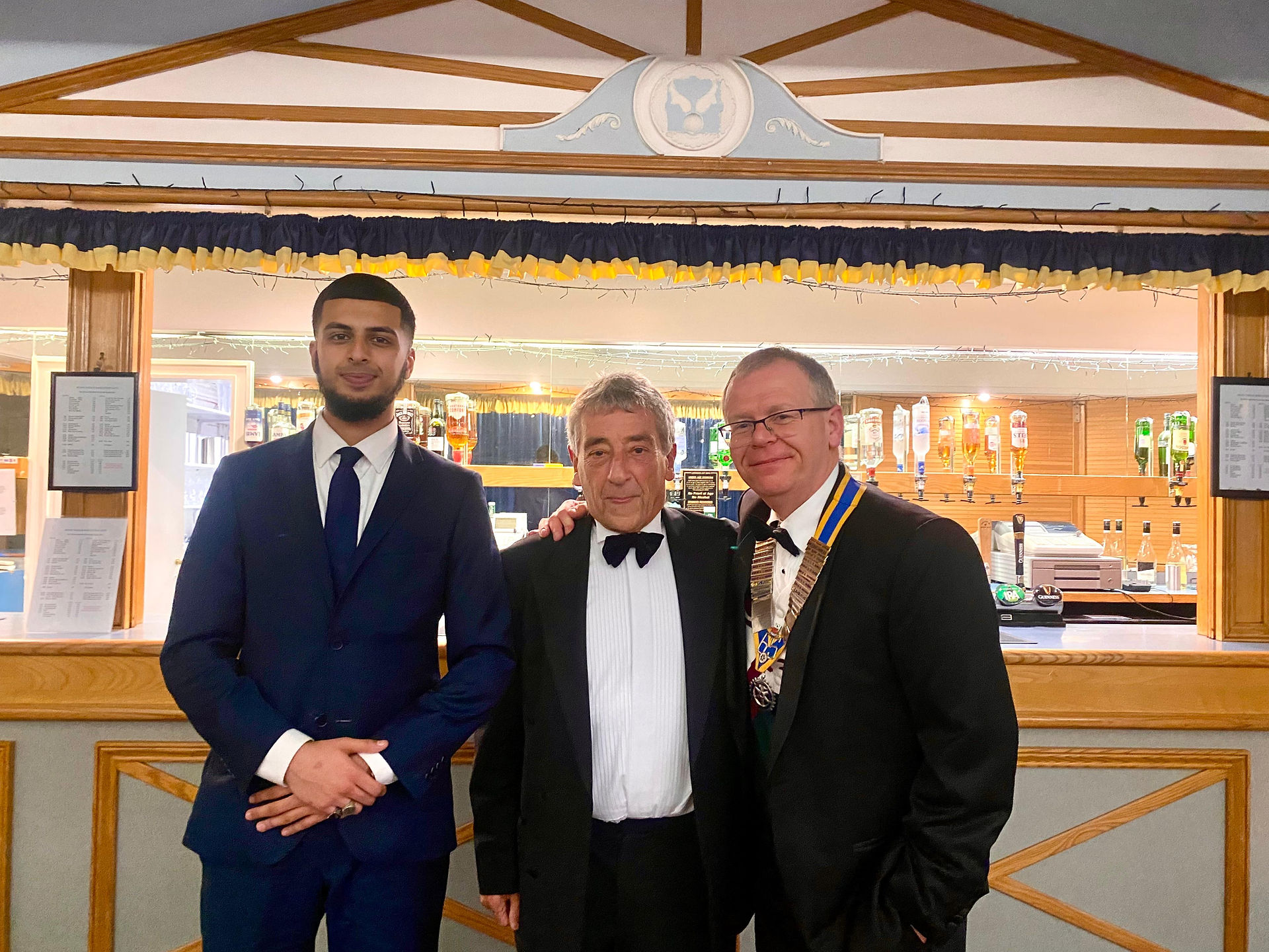 Usman Shines at Rotary Club 92nd Charter Annual Black Tie Event