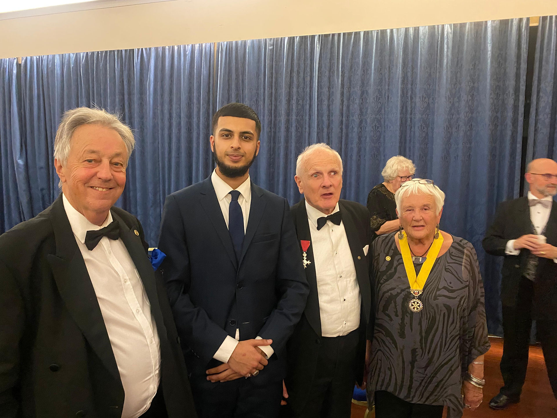 Usman Shines at Rotary Club 92nd Charter Annual Black Tie Event