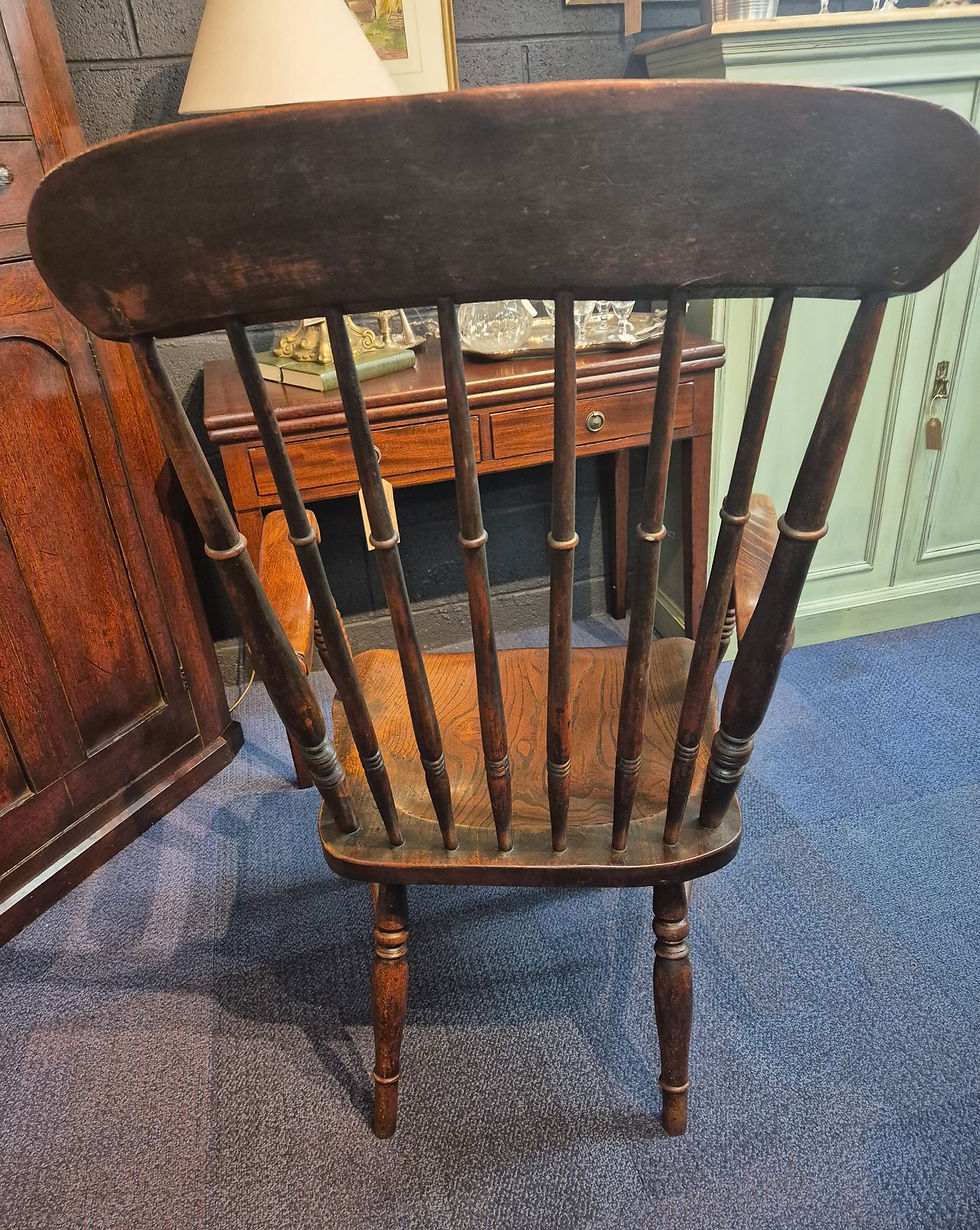 Thumbnail: Ash and Elm Spindle Back Arm Chair