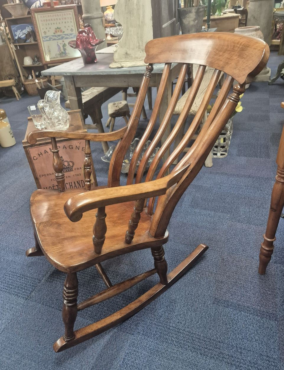 Thumbnail: Ash and Elm Rocking Chair