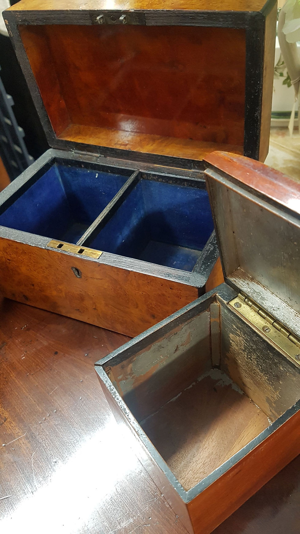 Thumbnail: Walnut Tea Caddy