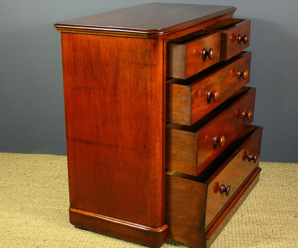 Thumbnail: Victorian Mahogany Chest of Drawers