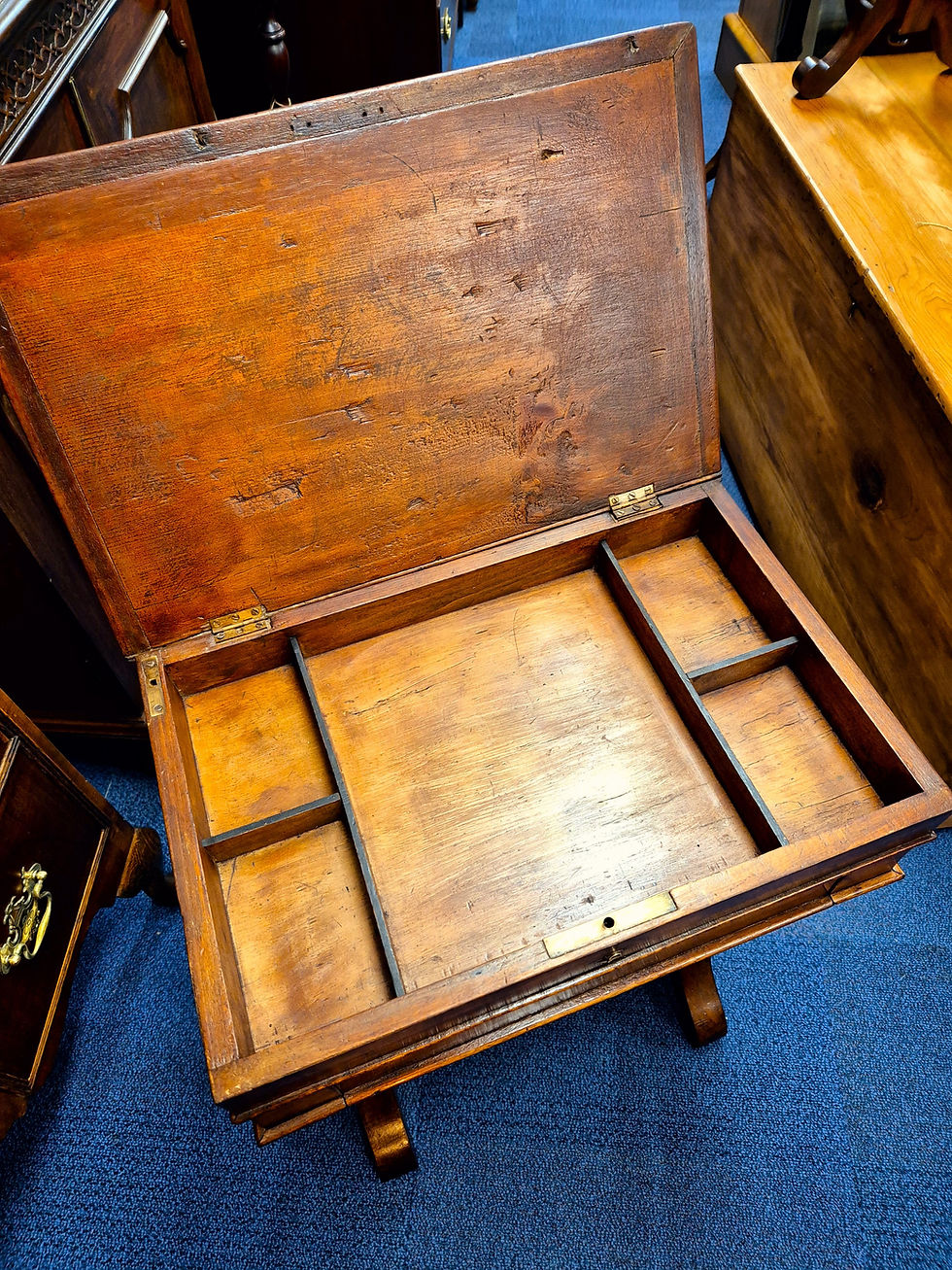 Thumbnail: 19th Century Mahogany Work Table