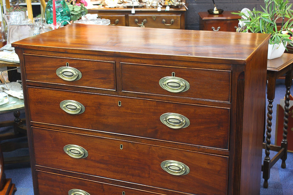 Thumbnail: 19thC Mahogany Chest of Drawers
