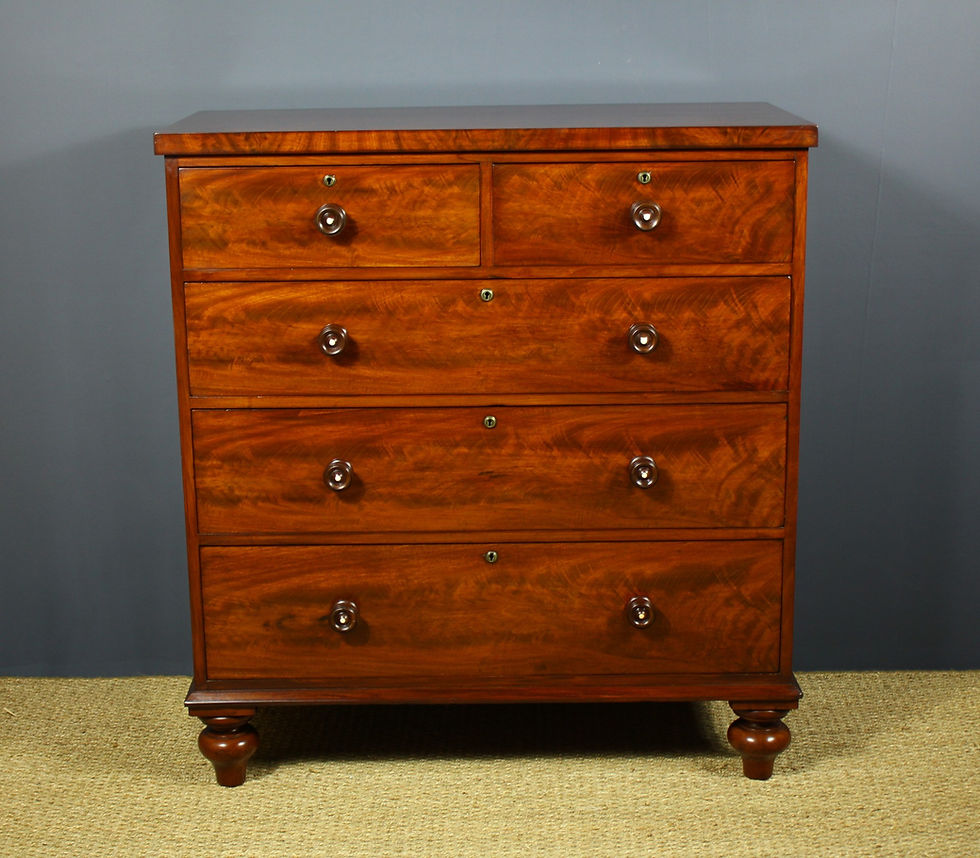 Thumbnail: 19th Century Mahogany Chest of Drawers