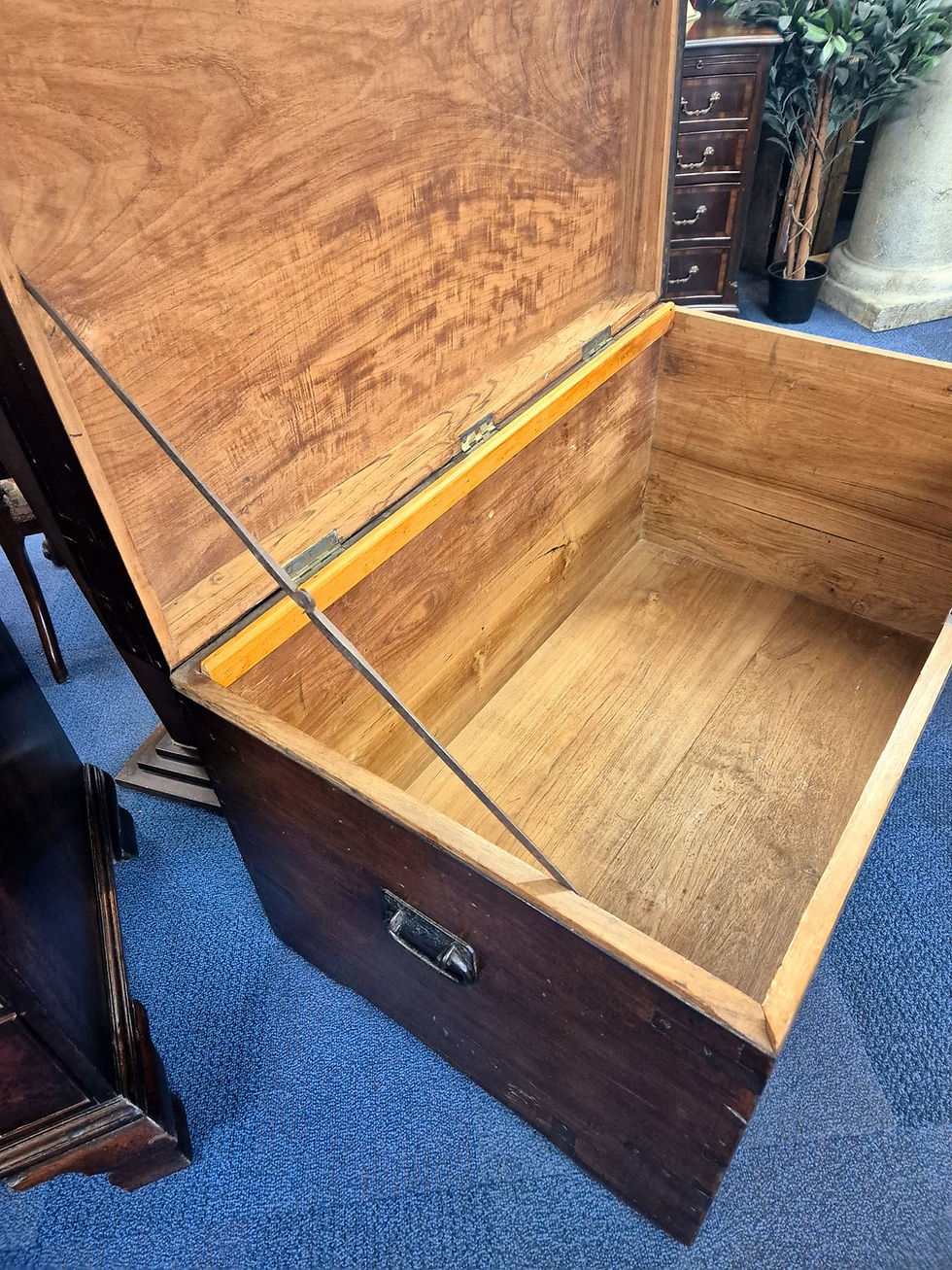 Thumbnail: Large Camphor Wood Ships Trunk