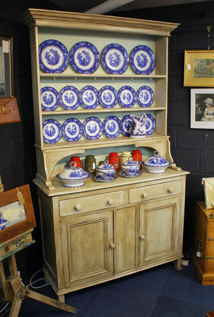 Vintage Pine Dresser with Later Paint Finish