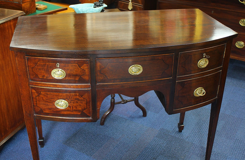 Thumbnail: Quality 19th Century Mahogany and Inlaid Sideboard
