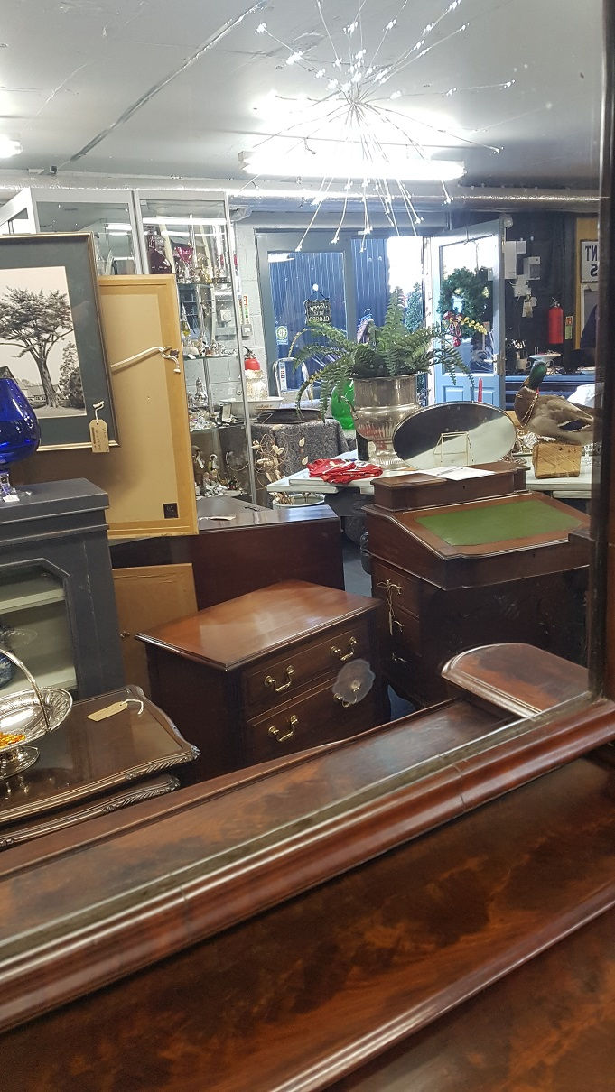 Thumbnail: Large William IV Swing Mirror
