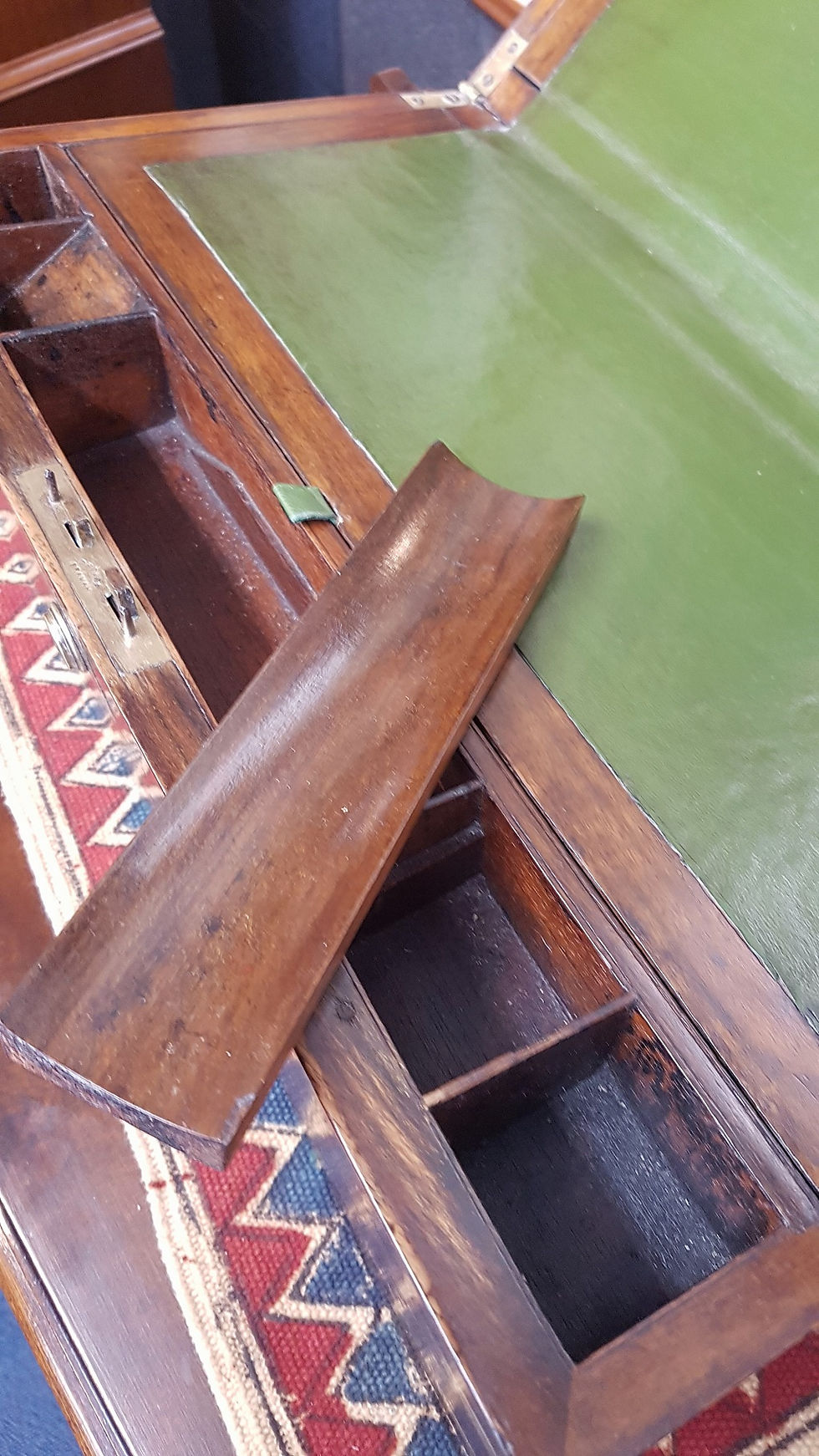 Thumbnail: 19th Century Rosewood Writing Box