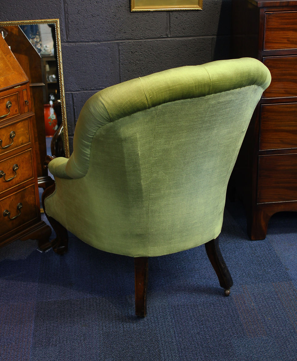 Thumbnail: Victorian Button Back Armchair