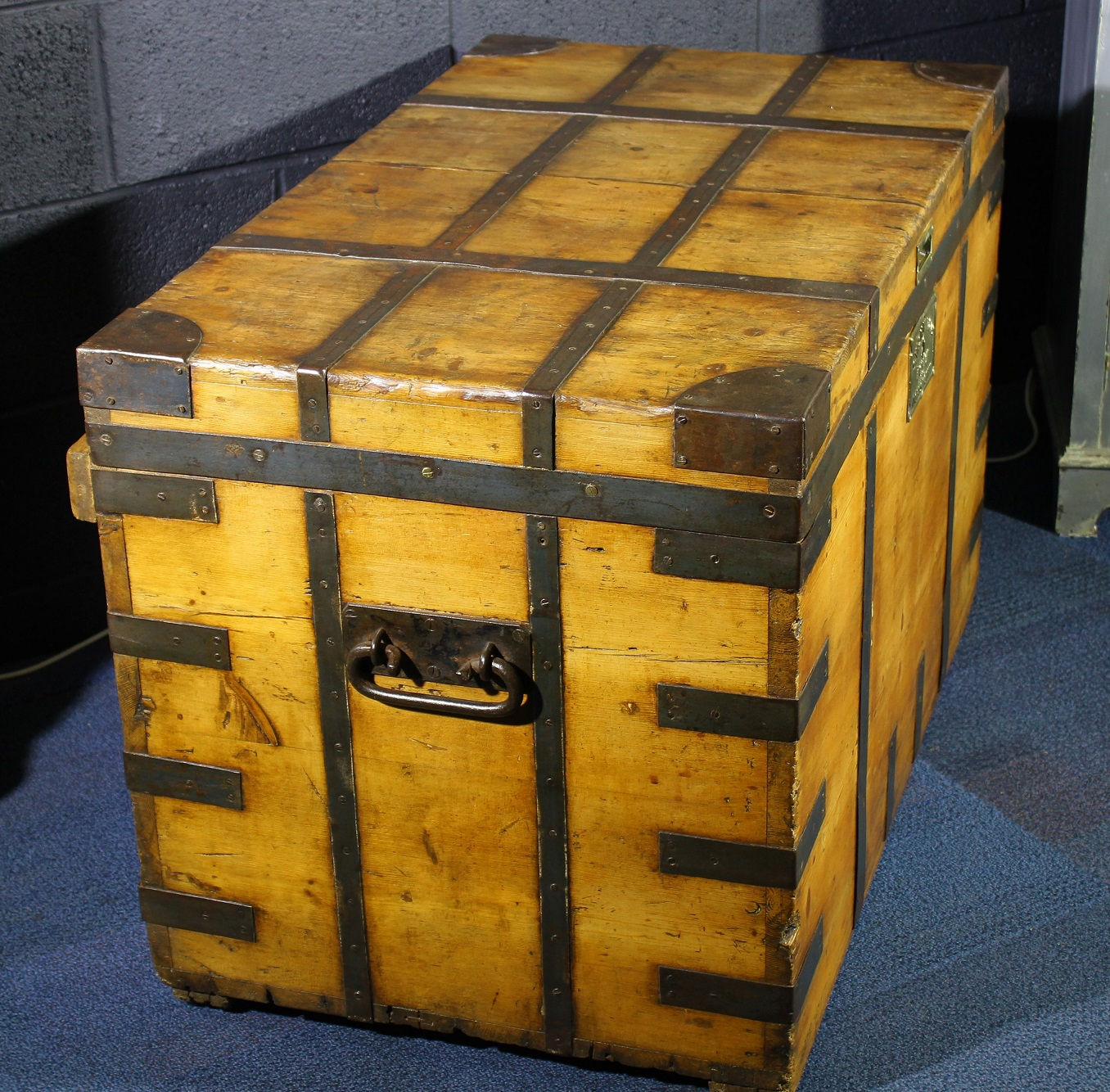 19th Century Military Campaign Trunk