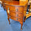 Thumbnail: 20thC Burr Walnut Bow Front Bedside Chest of Drawers