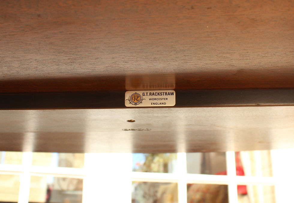Thumbnail: Quality Mahogany Coffee Table by G.T. Rackstraw