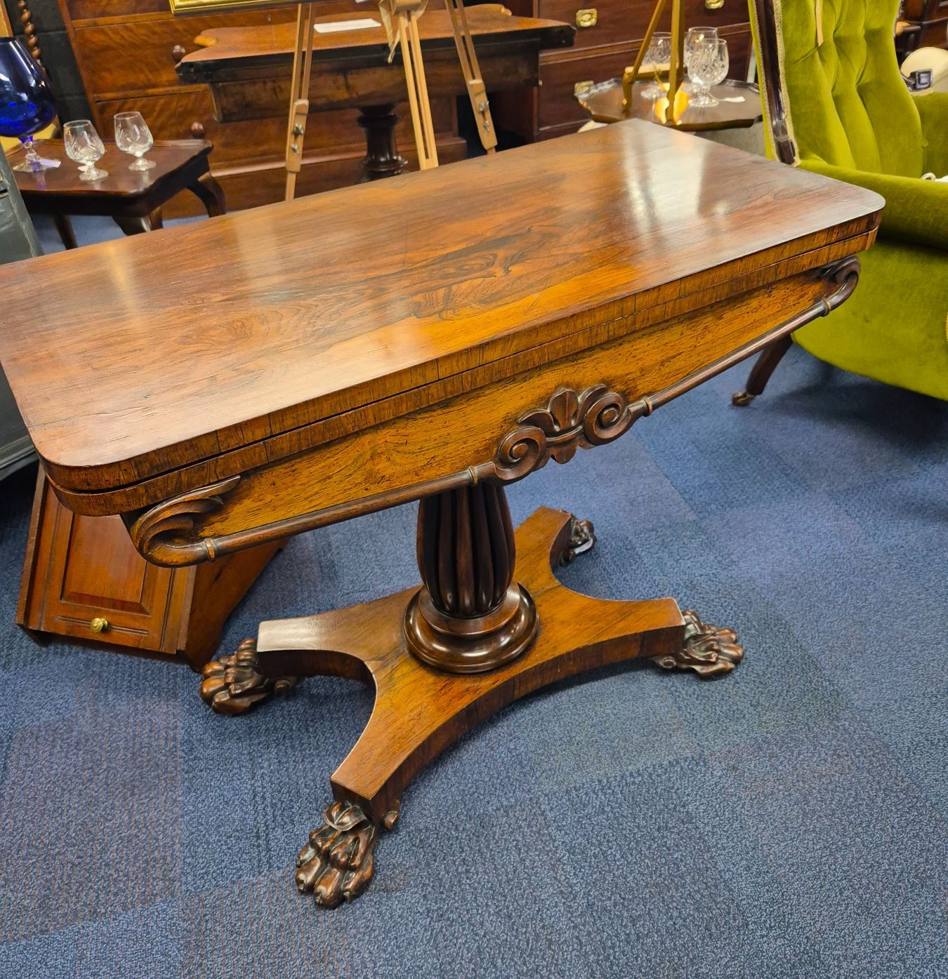 Regency Rosewood Tea Table