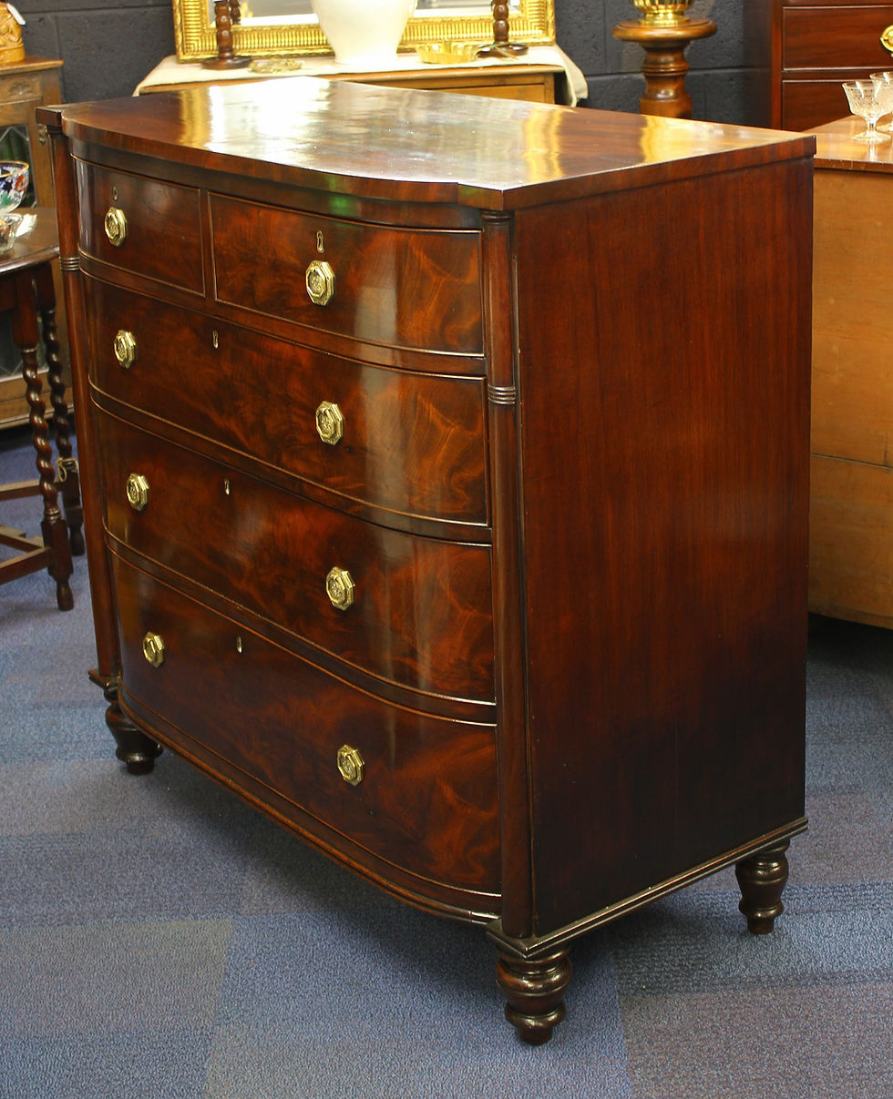 Thumbnail: William IV Mahogany Chest of Drawers