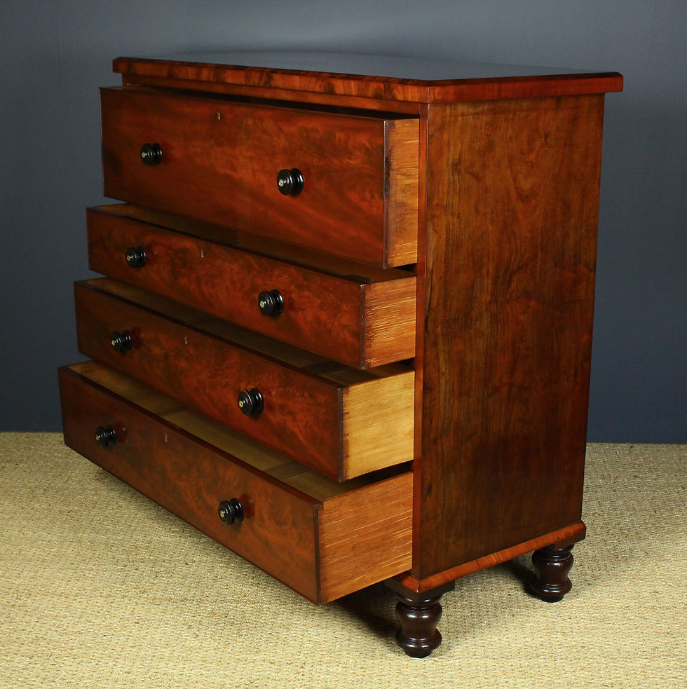 Thumbnail: Stunning Victorian Mahogany Chest of Drawers