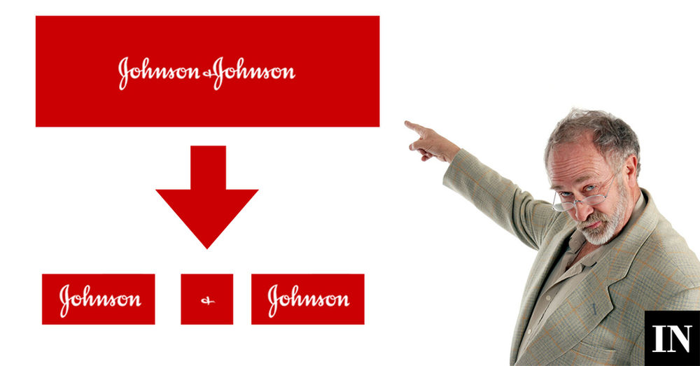 Johnson & Johnson announces split into two companies Johnson & Johnson