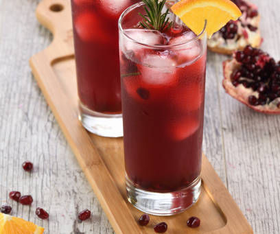 Mocktail à l'orange (boisson sans alcool)