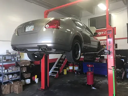 Nissan repair at Westco