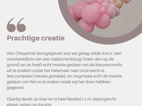 Prachtige creatie