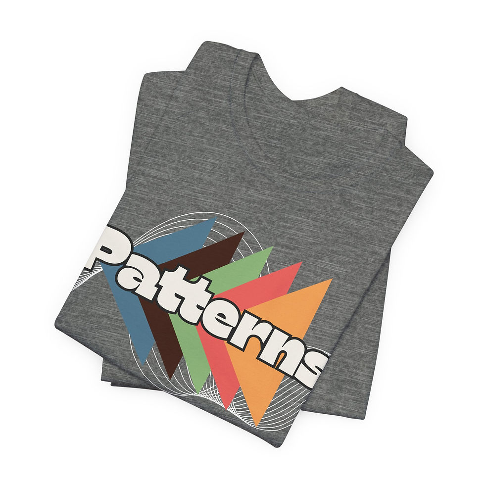 Thumbnail: patterns tee.
