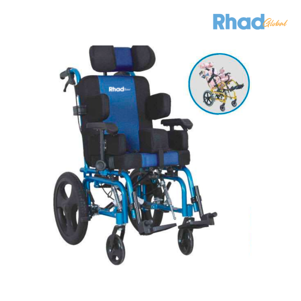 Silla Neurológica de ruedas - Adulto o Niño Ajustable