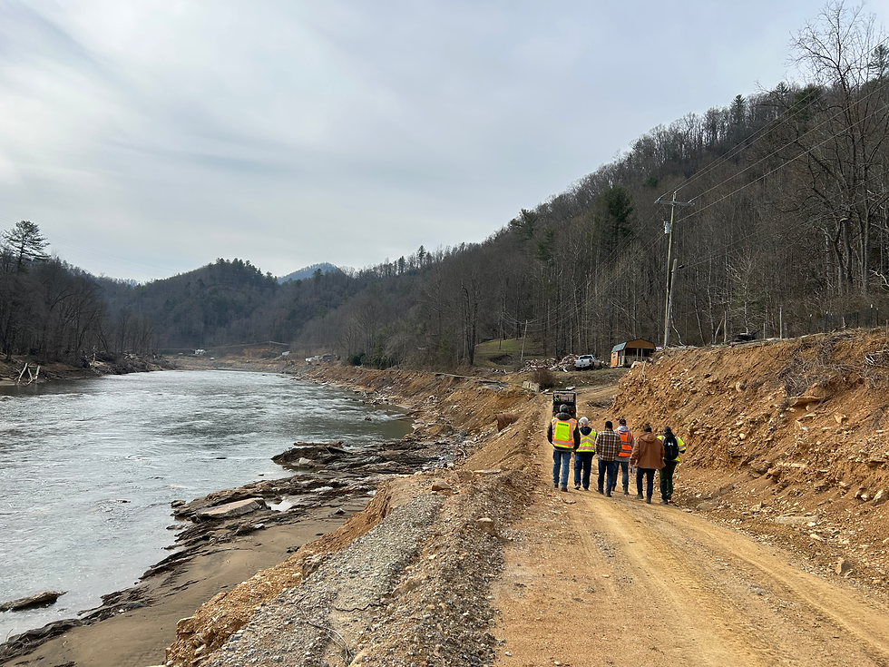 US 19W post Hurricane Helene flooding