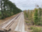 Existing CSX rail line