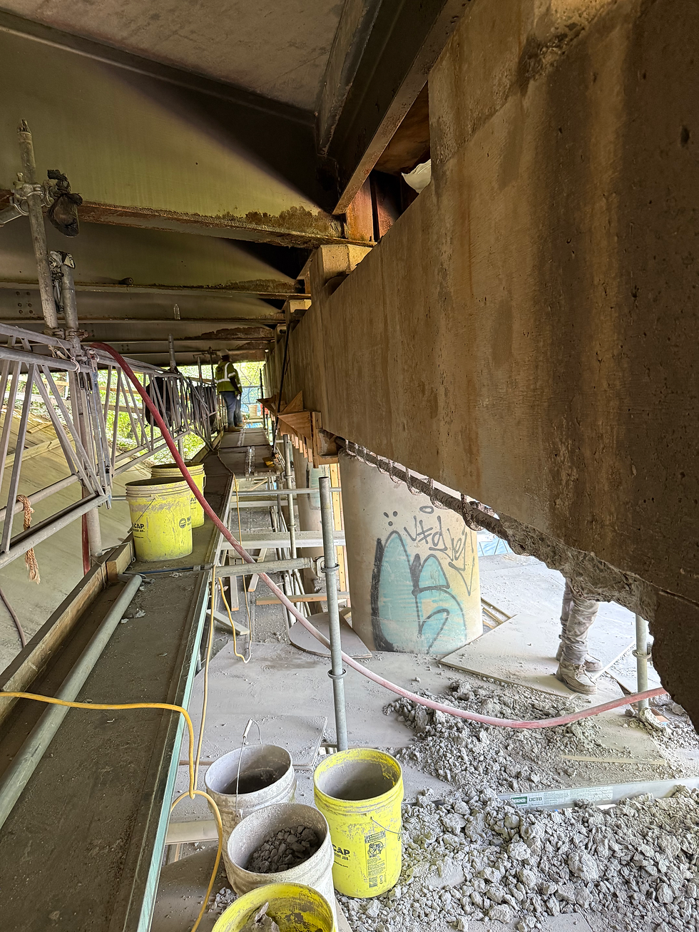 Bridge preservation project over NC16 & CSX Railroad, Charlotte, NC