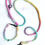 Thumbnail: Pastel Rainbow Rope Collar
