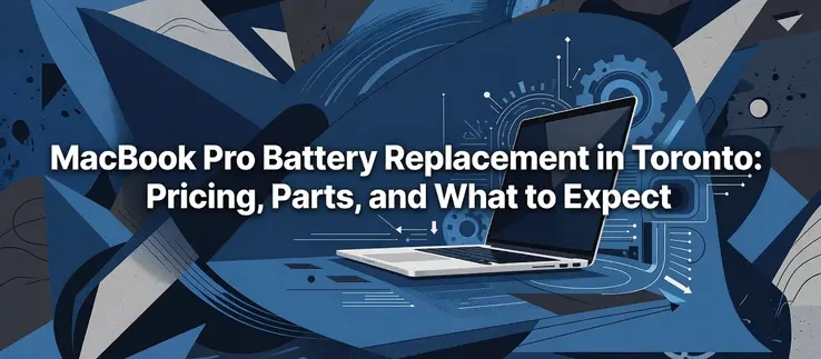 MacBook Pro Battery Replacement in Toronto: Pricing, Parts, and What to Expect